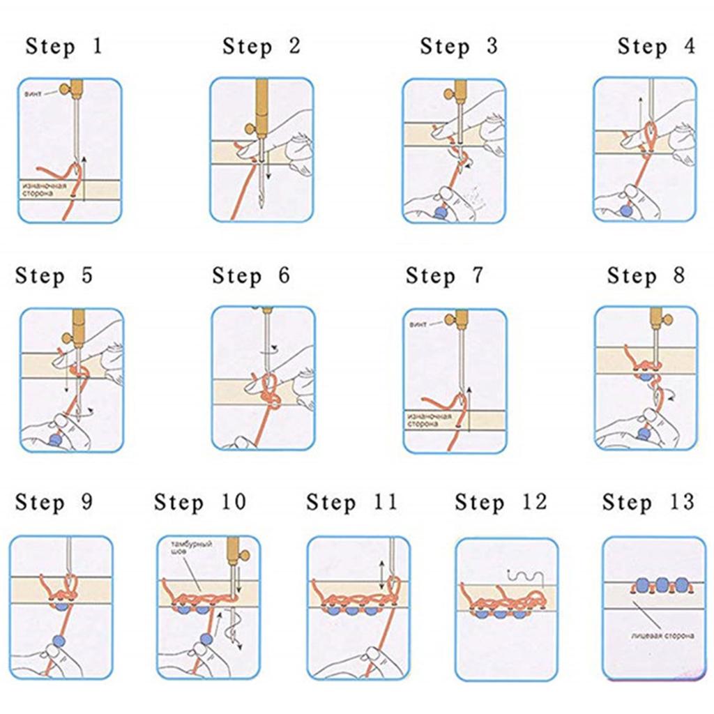 Embroidery Beads - Embroidery Beading Needle Solid Wood Handle