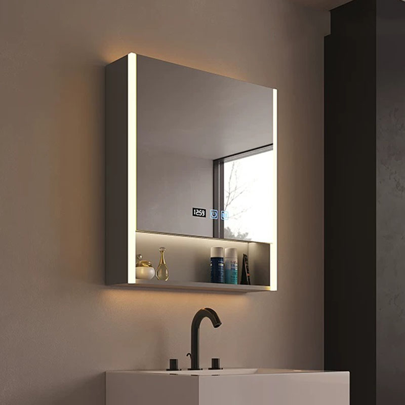 Luxury Modern Bathroom Cabinet - Frame Display Wood recension och pris