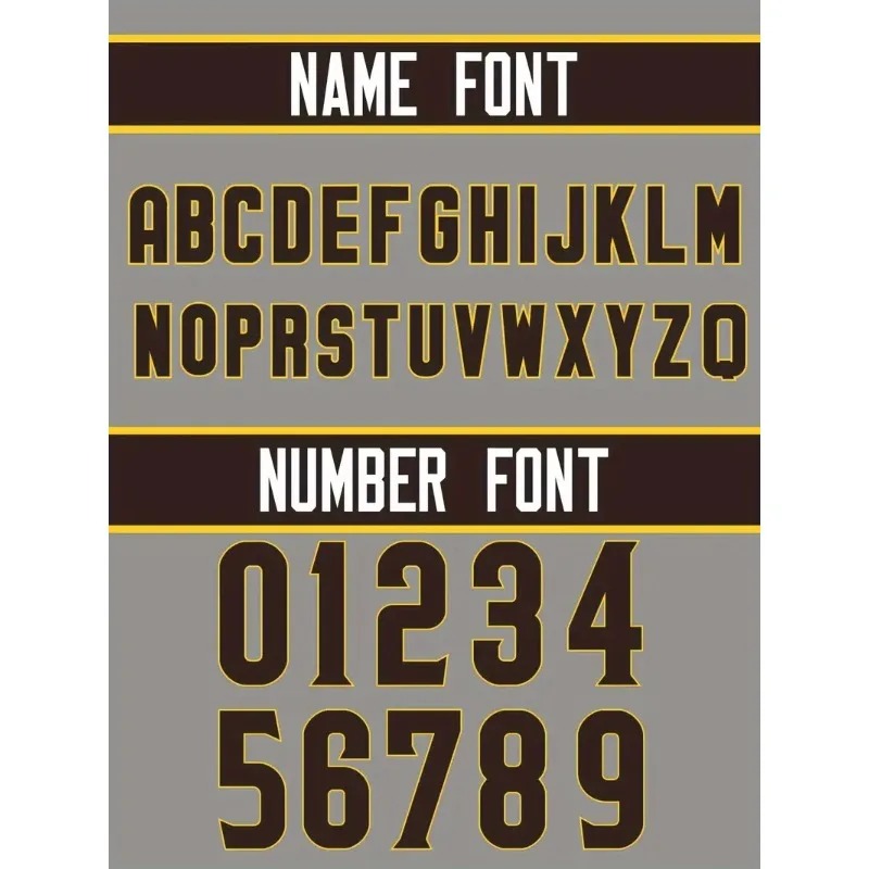 Custom Name And Number Men's E - Embroidery Names recension och pris
