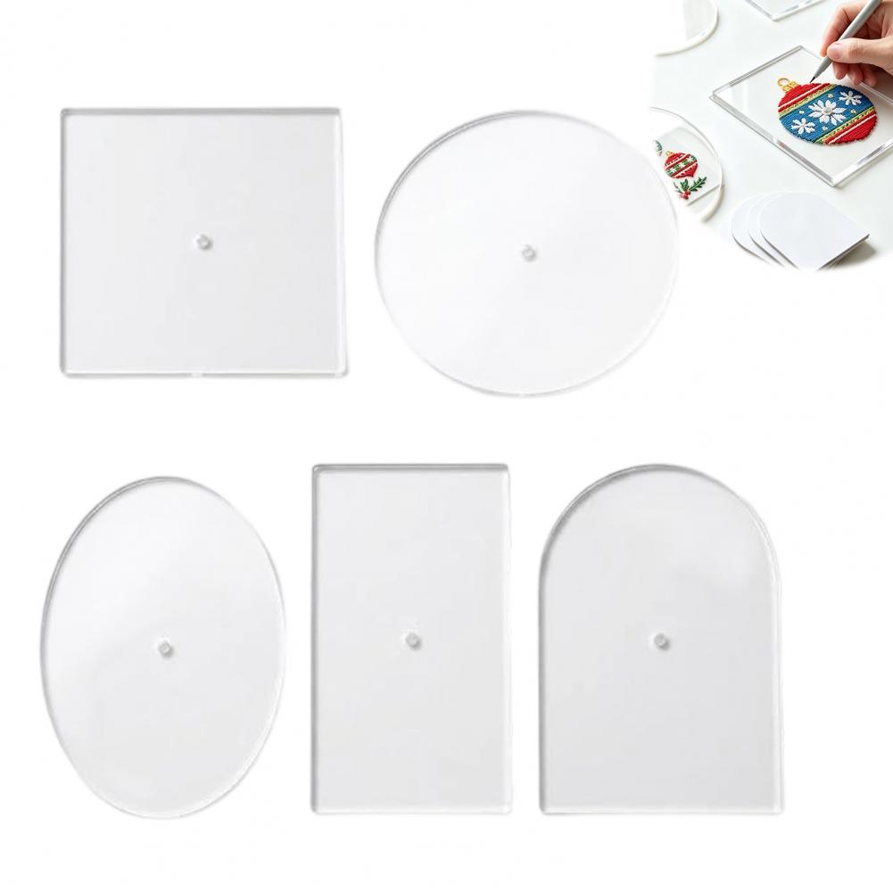 5PCS Embroidery Acrylic Templa - Embroidery Canvas recension och pris