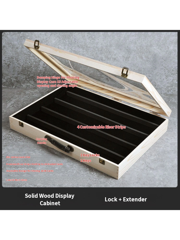 PTCG Gongbo Baoqui Star Card D - Frame Display Wood recension och pris