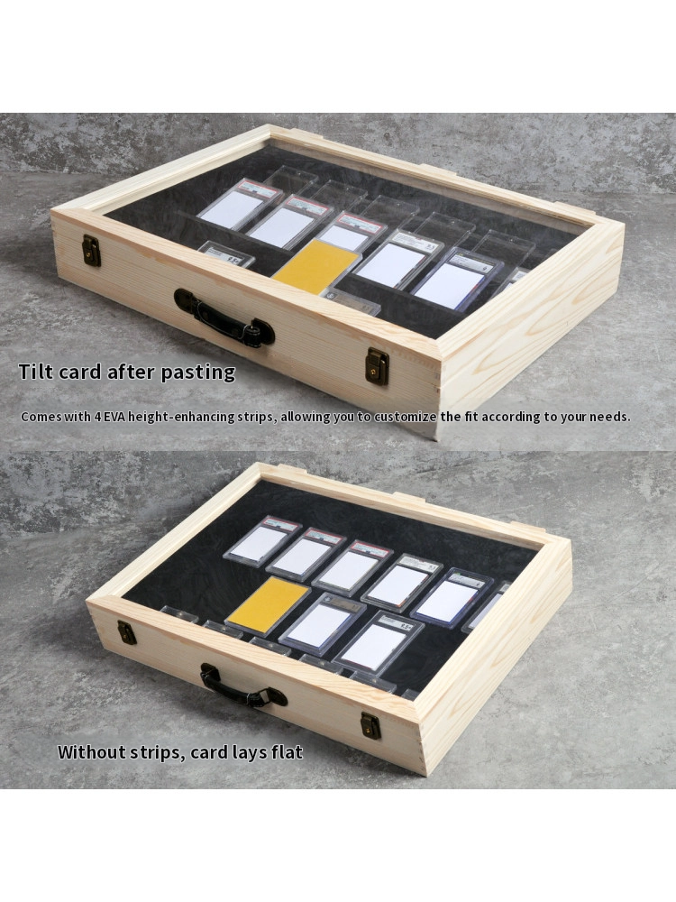 PTCG Gongbo Baoqui Star Card D - Frame Display Wood recension och pris