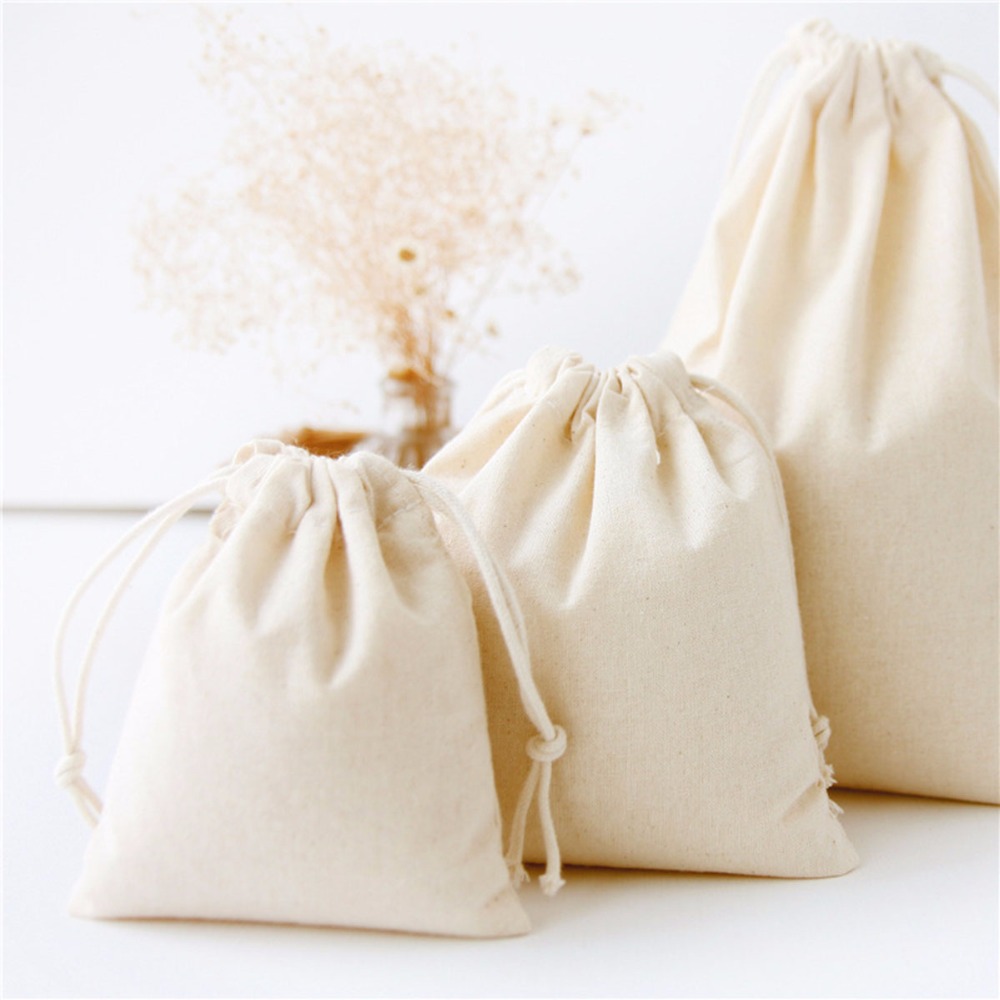 Pure White Cotton Linen Gift B - Linen Fabric Natural recension och pris