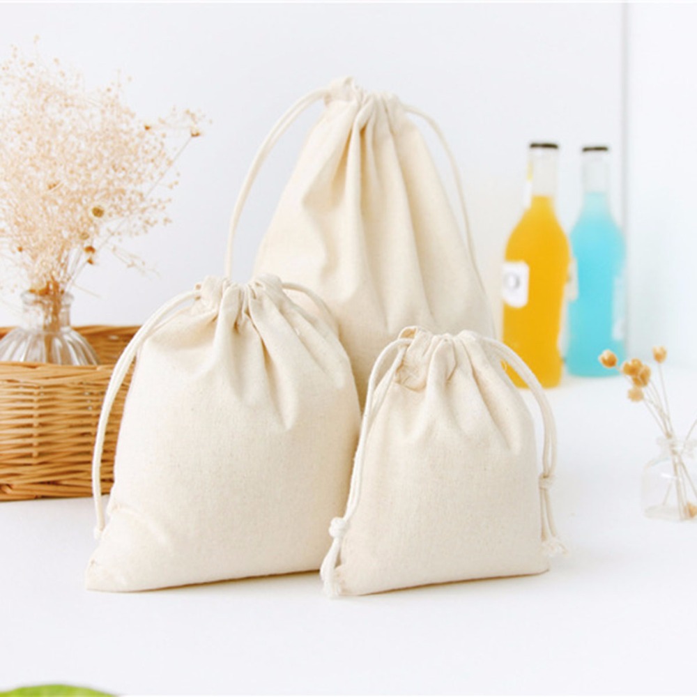 Pure White Cotton Linen Gift B - Linen Fabric Natural recension och pris