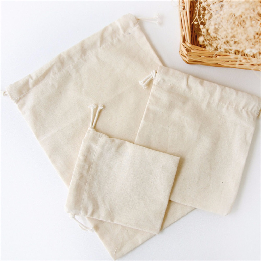 Pure White Cotton Linen Gift B - Linen Fabric Natural recension och pris