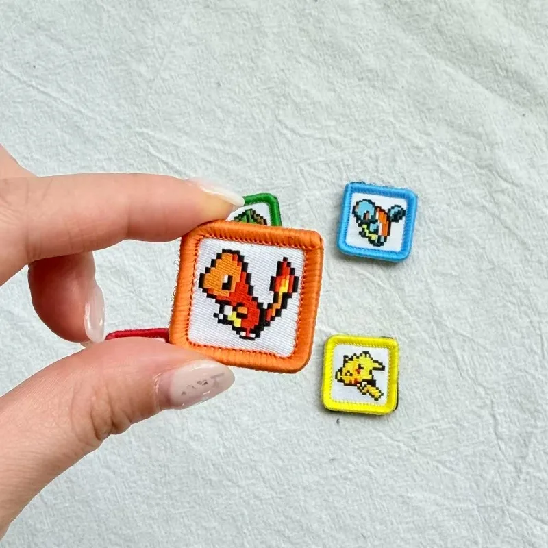 Pokemon Pixel Embroidery Velcr - Embroidery Removal recension och pris
