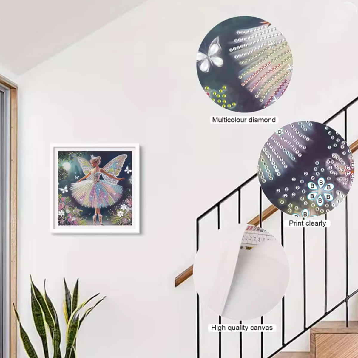 Butterfly Fairy Pattern Series - Embroidery Handicraft recension och pris