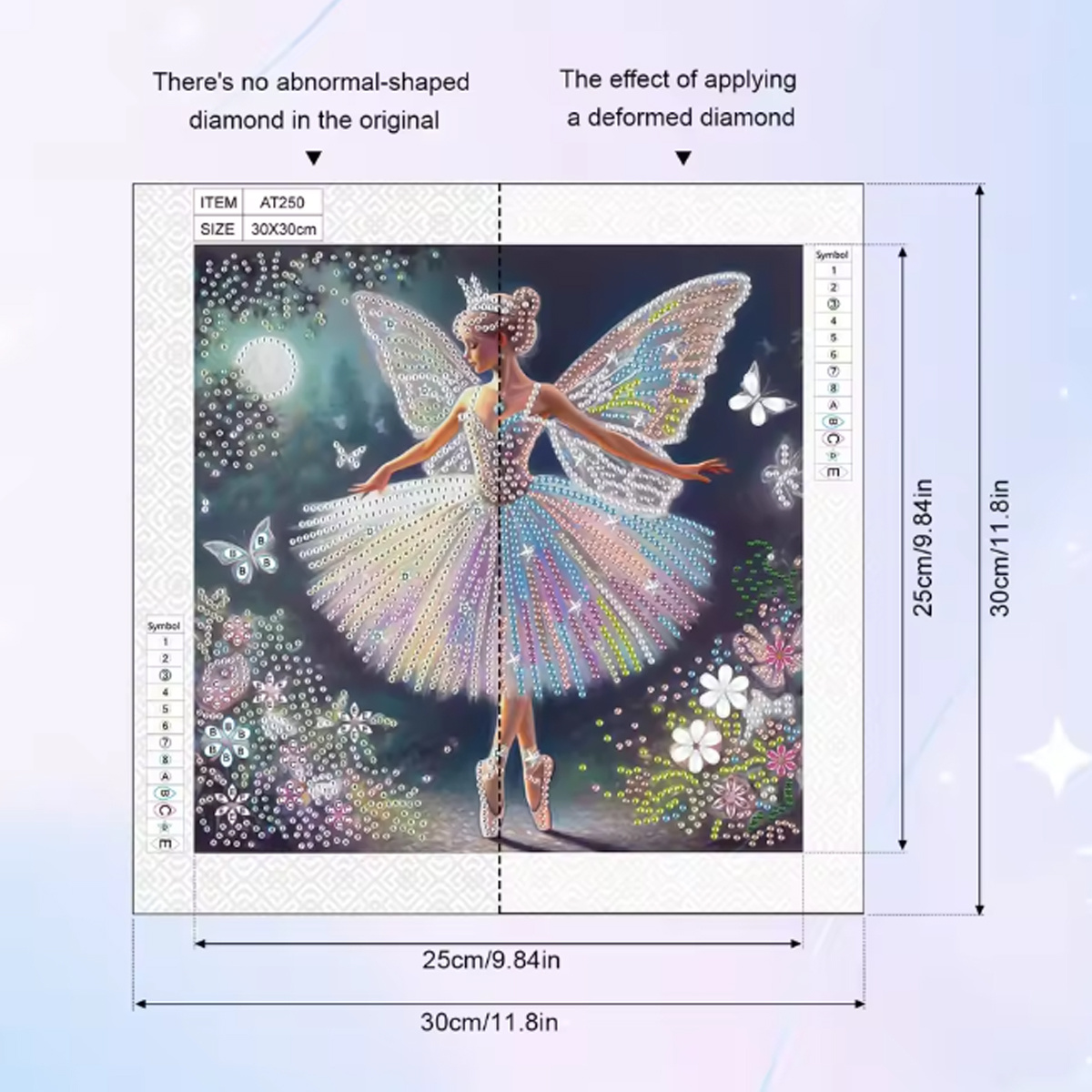 Butterfly Fairy Pattern Series - Embroidery Handicraft recension och pris