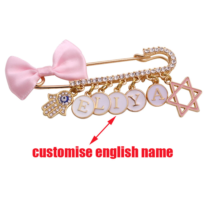 ZKD custom english name brooch - Embroidery Initials recension och pris