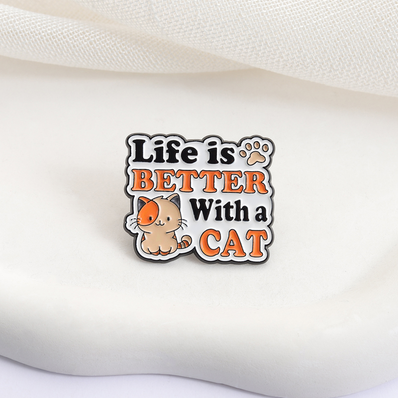 Life Is Better With A Cat Enam - Embroidery Initials recension och pris