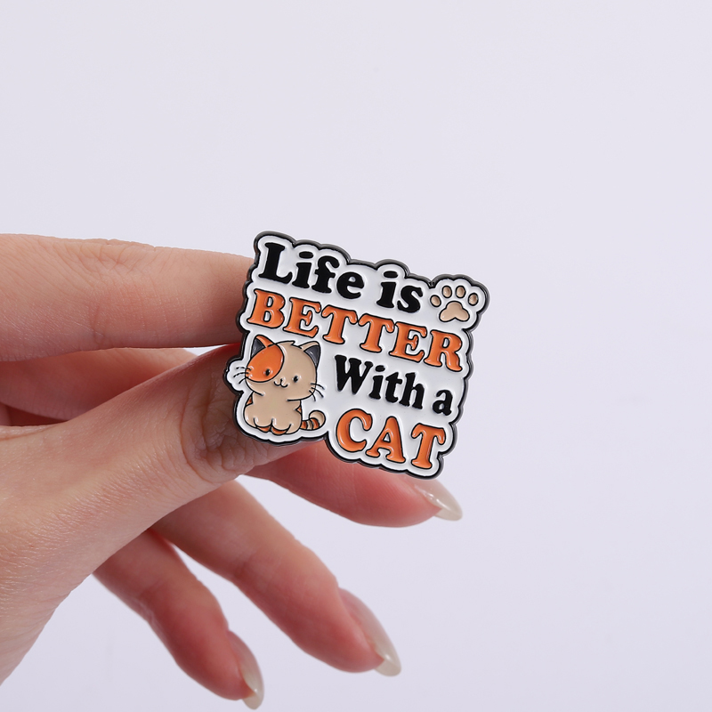 Life Is Better With A Cat Enam - Embroidery Initials recension och pris