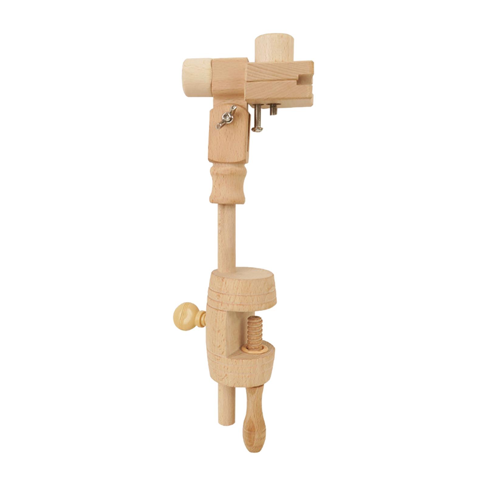 Adjustable Cross Stitch Rack W - Frame Display Wood recension och pris