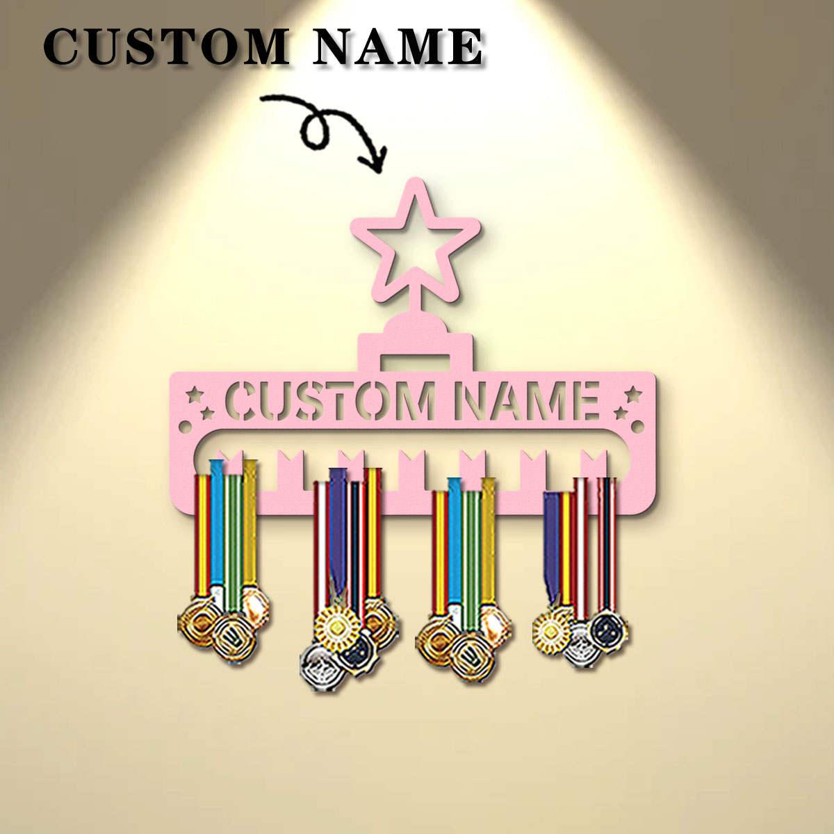 1pc Custom Modern Style Cartoo - Frame Display Wood recension och pris