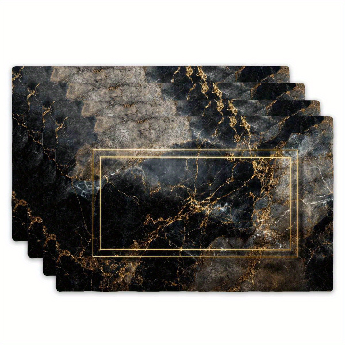 Metallic Gold Green Leaf Art P - Linen Fabric Natural recension och pris