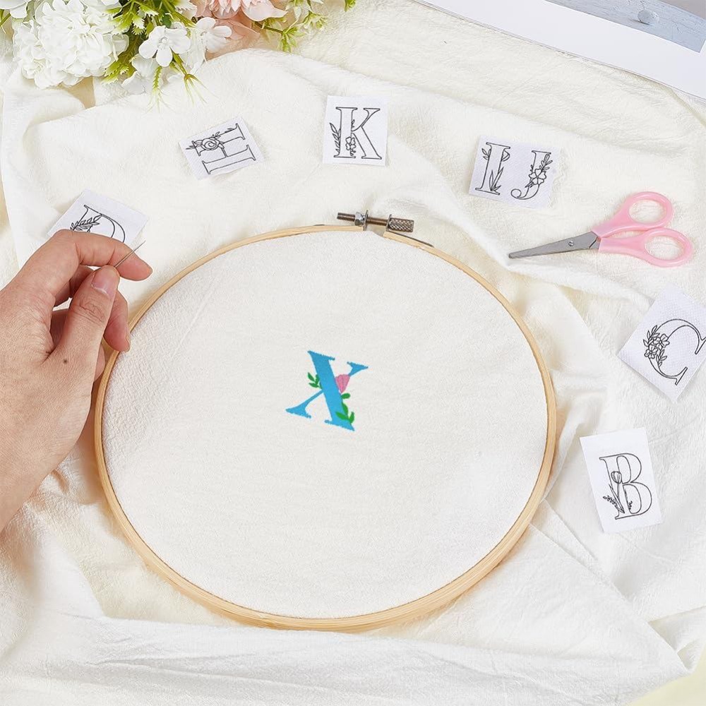 104Pcs Letter Embroidery Trans - Embroidery Initials recension och pris