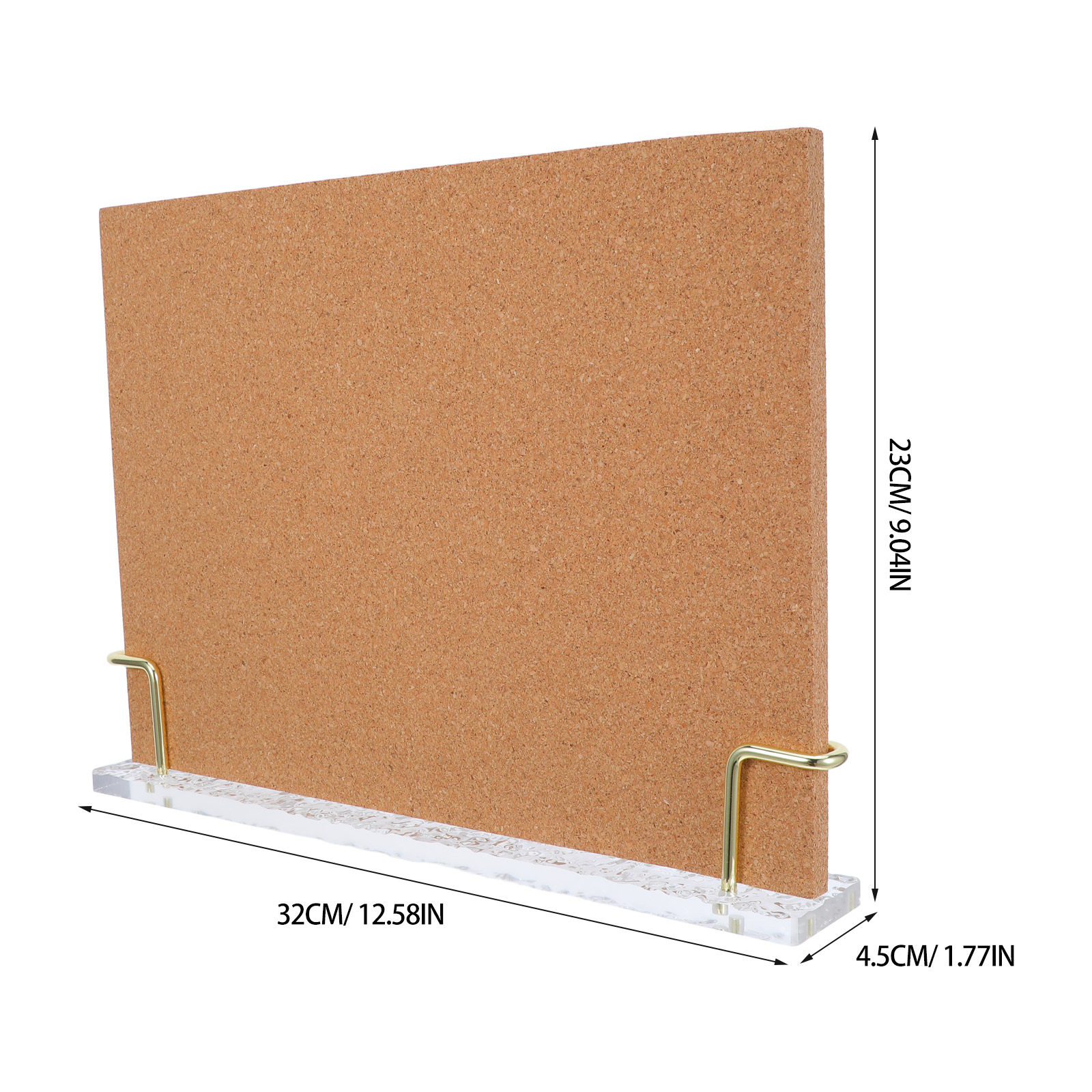 1Set Small Cork Board Framed W - Frame Display Wood recension och pris
