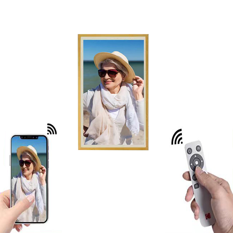 Wholesale Digital Photo Frame  - Frame Display Wood recension och pris