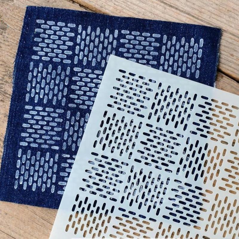 9/32Pcs Sashiko Embroidery Tem - Embroidery Handicraft recension och pris