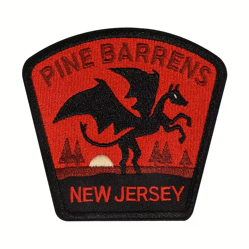 1PC New Jersey Pine Forest Wil - Embroidery Hat Machine recension och pris