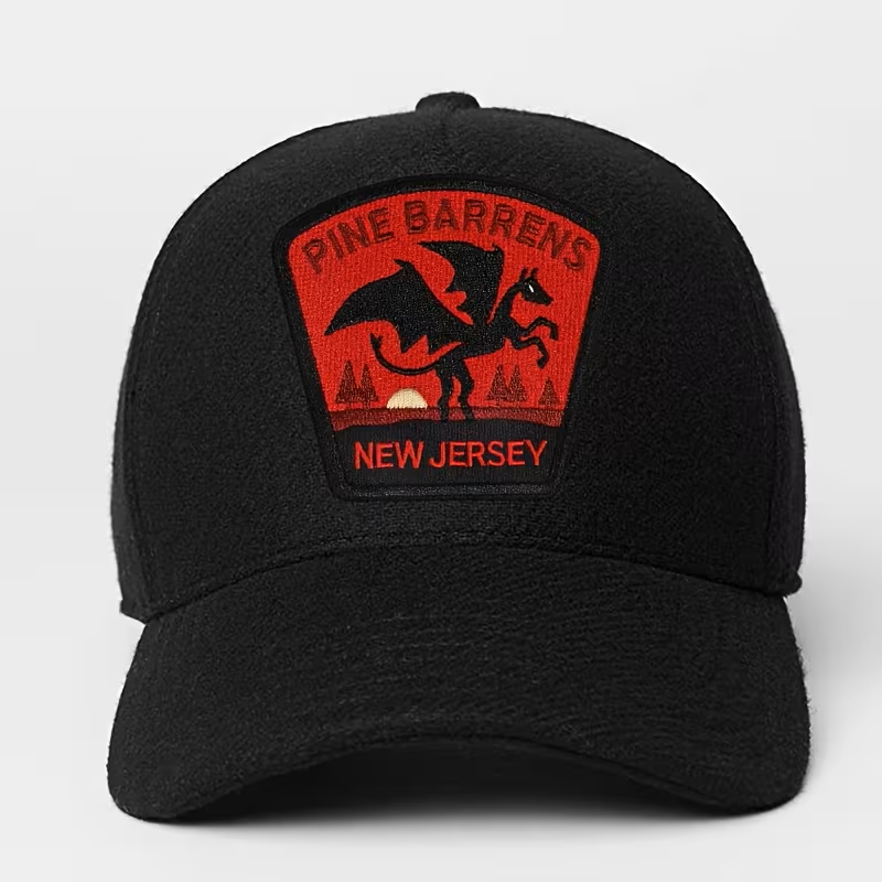 1PC New Jersey Pine Forest Wil - Embroidery Hat Machine recension och pris