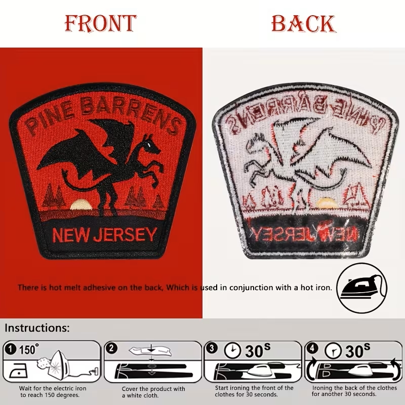 1PC New Jersey Pine Forest Wil - Embroidery Hat Machine recension och pris