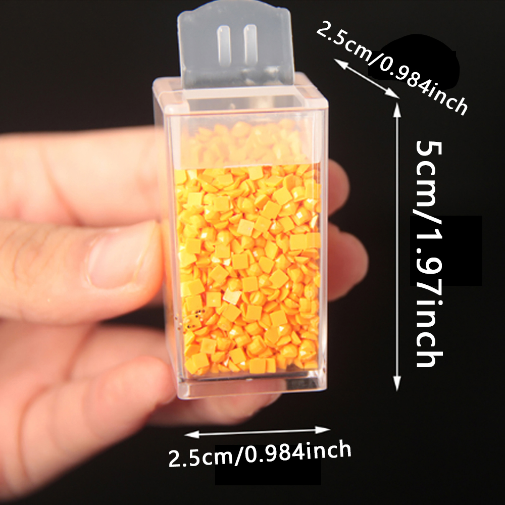 Square Plastic Diamond Paintin - Embroidery Handicraft recension och pris