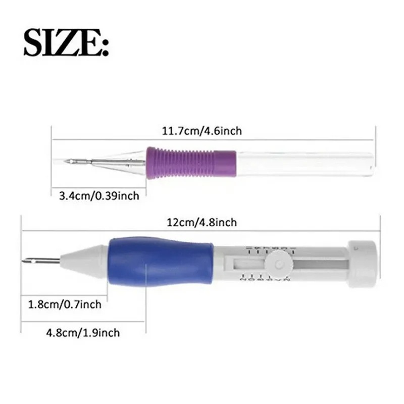 7-Piece Embroidery Punch Needl - Embroidery In The Piece recension och pris