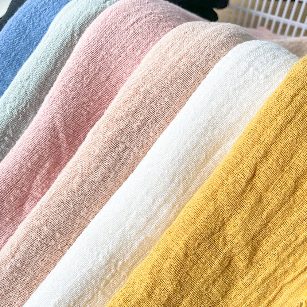 Colorful Thin Linen Cotton Cre - Linen Fabric Natural recension och pris